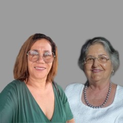 Missionária Conceição e Vânia Pires